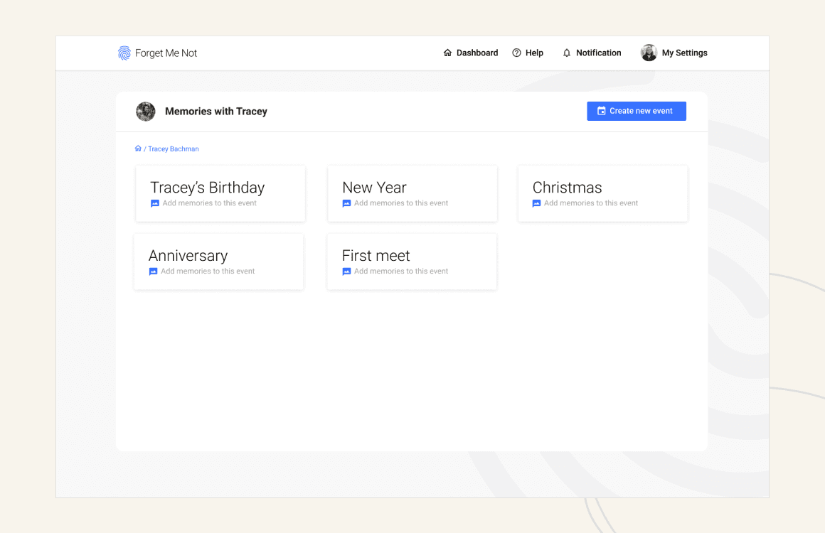 forget me not solutions